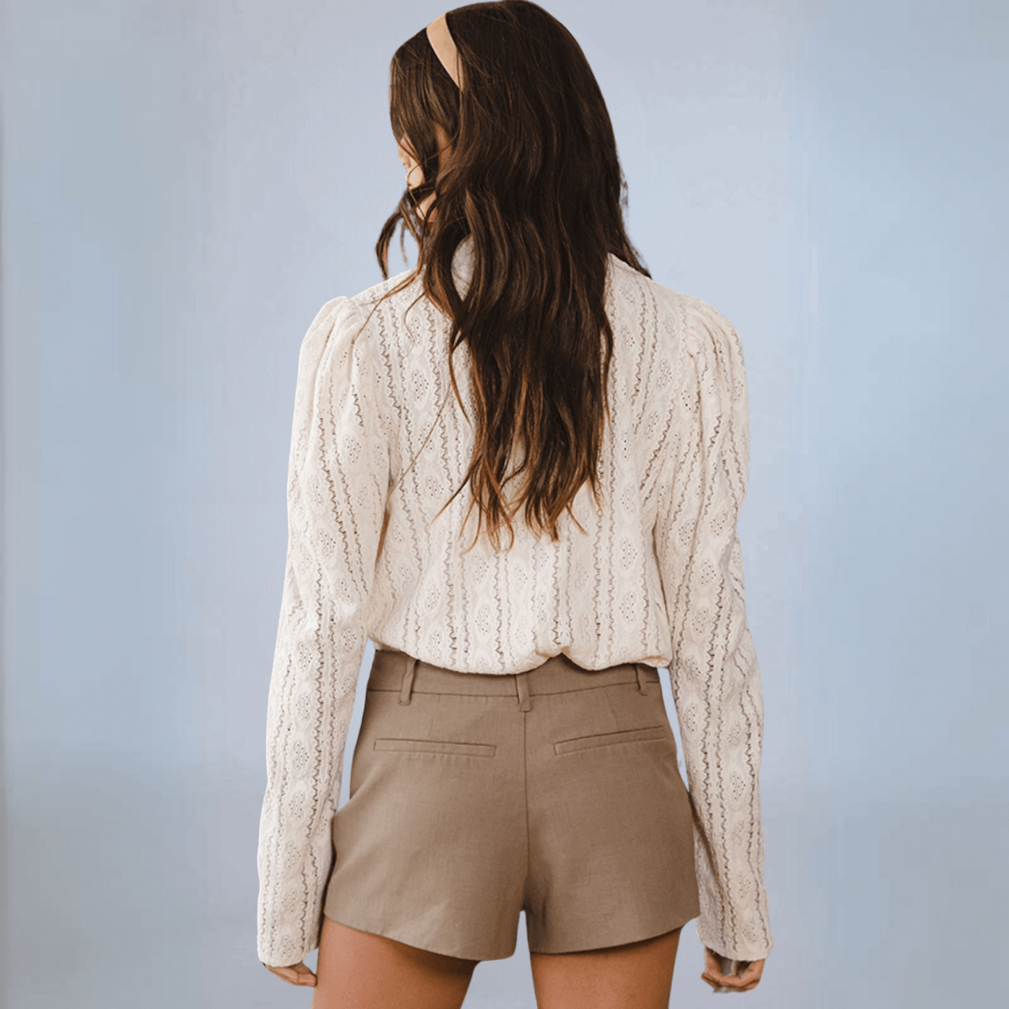 Bucket List Stretch Lace Top Made in USA