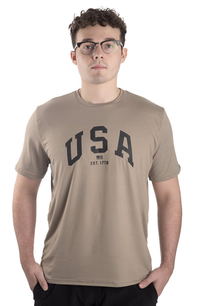 Men's USA SoftTECH™ Short Sleeve Tee