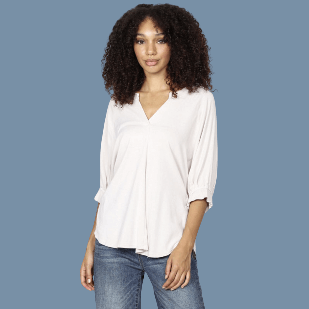 Tulip Tie Back Loose Fit Top