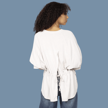 Tulip Tie Back Loose Fit Top