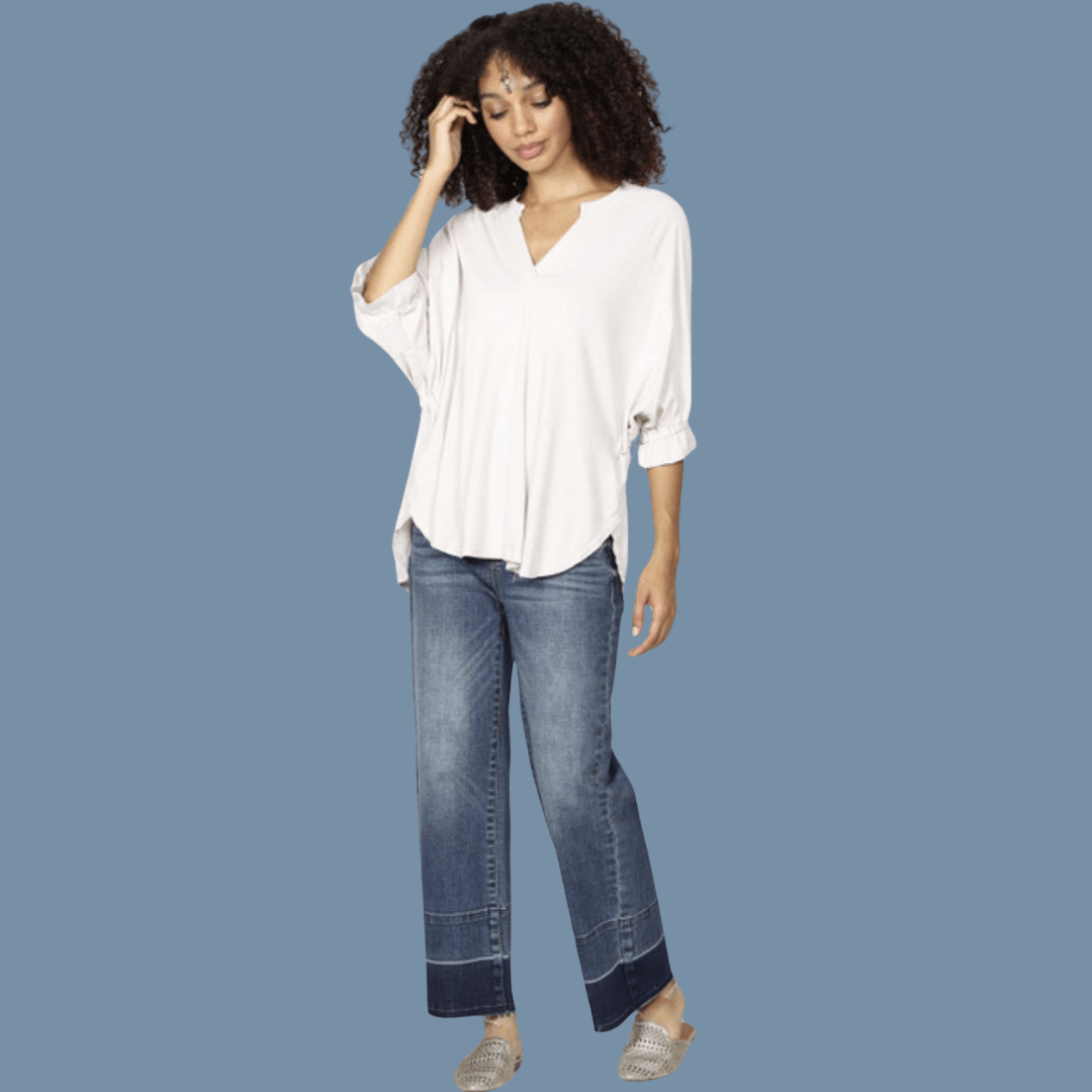 Tulip Tie Back Loose Fit Top