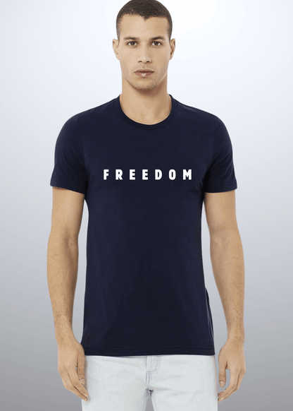 FREEDOM Patriotic Cotton T-Shirt