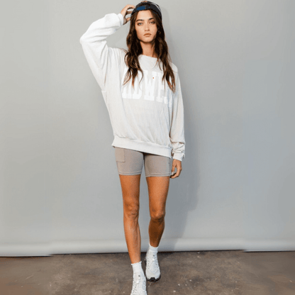 Graphic MIDWEST Oversized Sweatshirt Made in USA