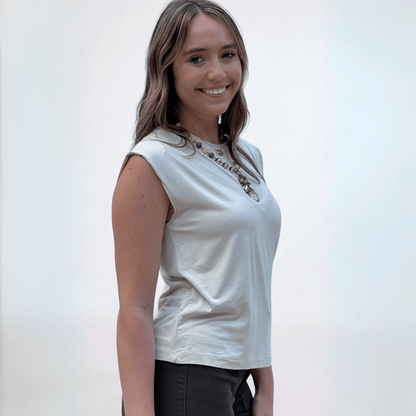 Angel Soft Muscle Tee Made in USA