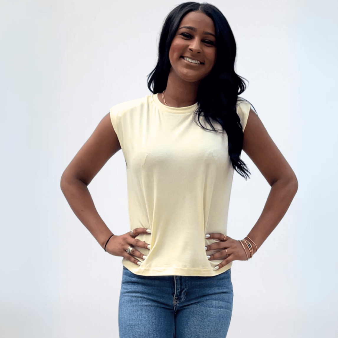 Angel Soft Muscle Tee Made in USA