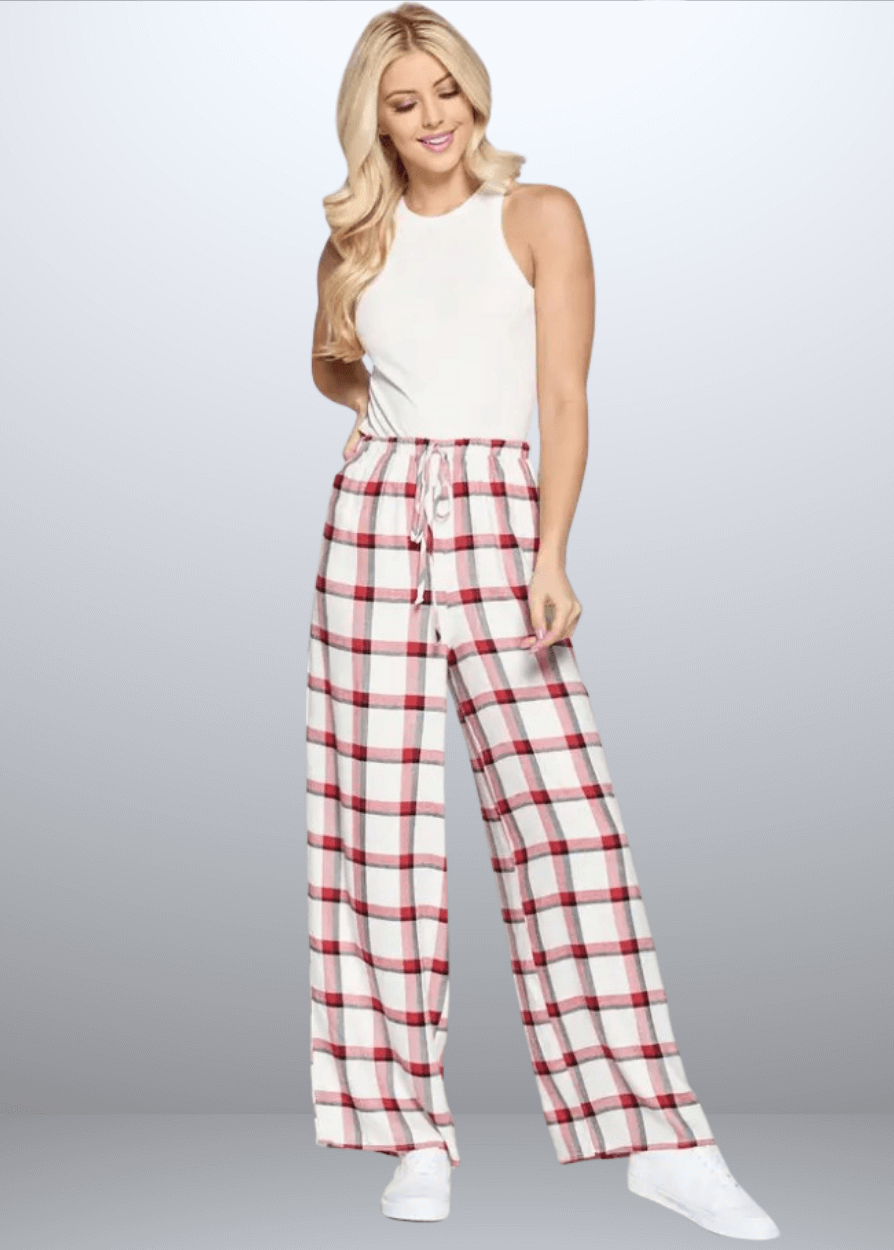 Becca Plaid Lounge Pants