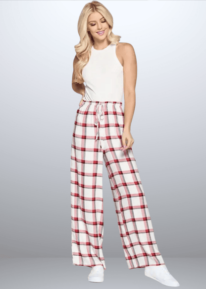 Becca Plaid Lounge Pants