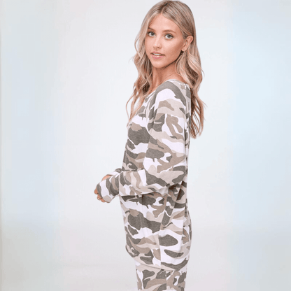 Cozy Camo Loungewear Set