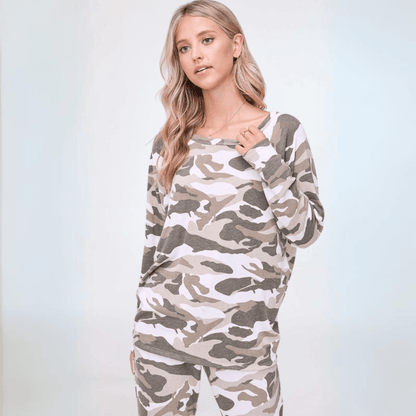 Cozy Camo Loungewear Set