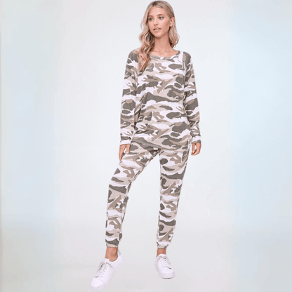 Cozy Camo Loungewear Set