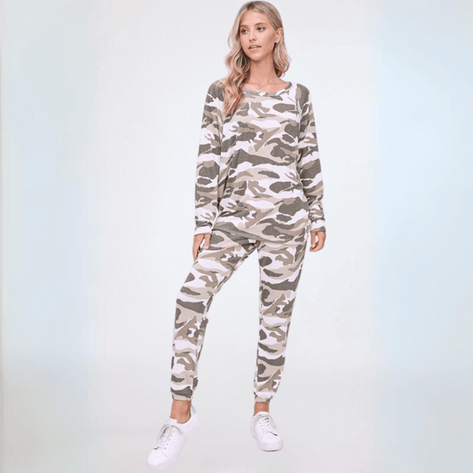 Cozy Camo Loungewear Set