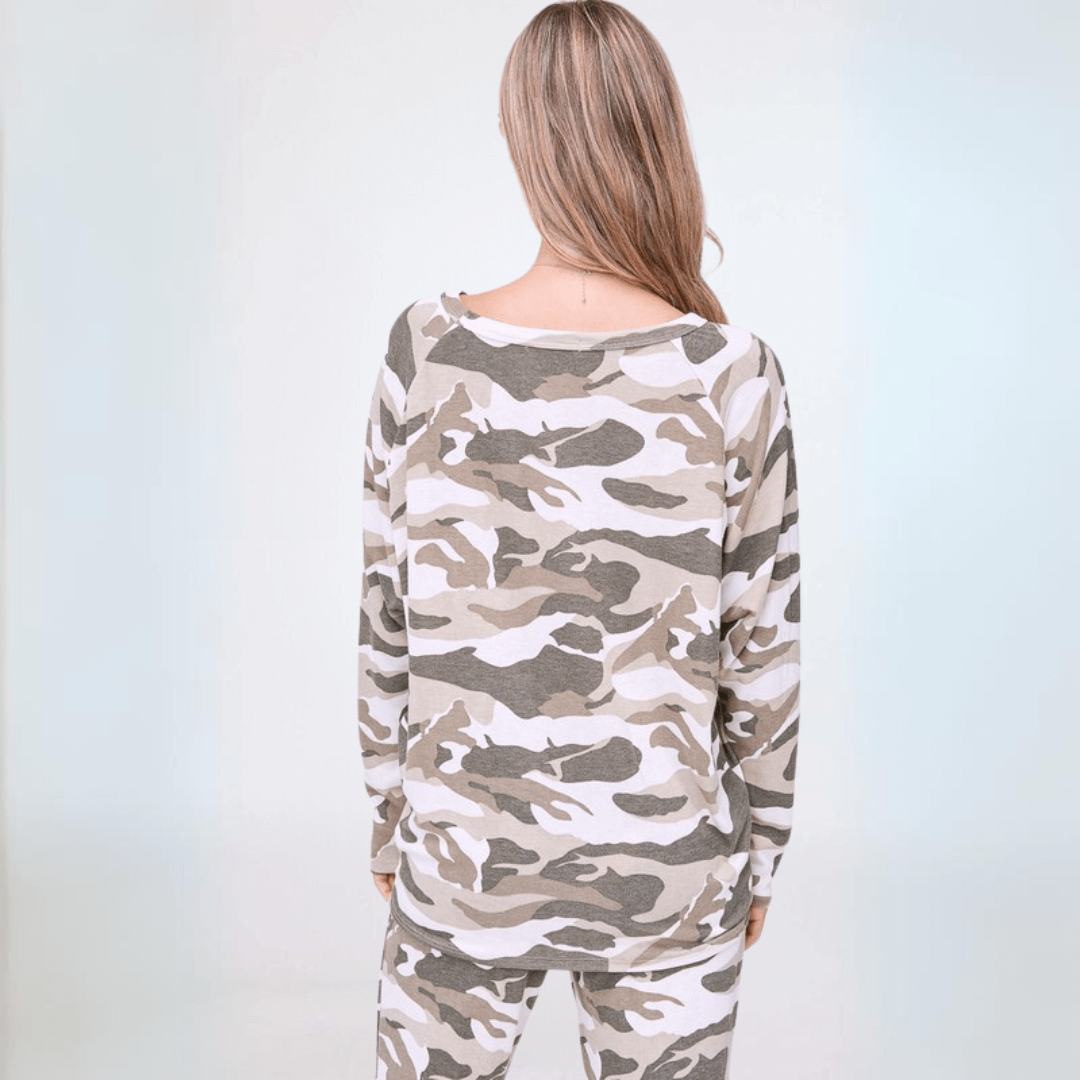 Cozy Camo Loungewear Set