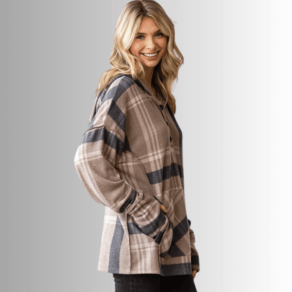 Blake Soft Plaid Hoodie Made in USA