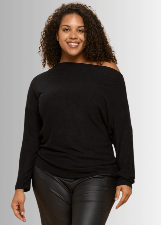 Luxury Feel Sweater Top Made in USA | Plus Size
