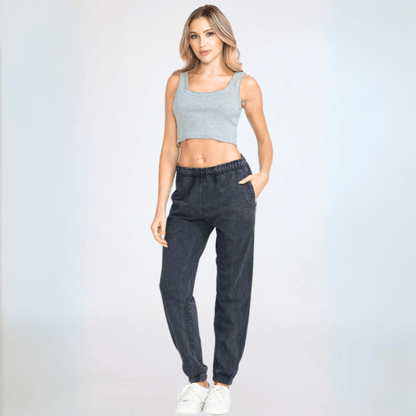 All Day French Terry Pocket Joggers Made in USA