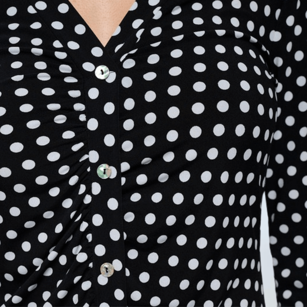 Polka Dot Jersey Dress