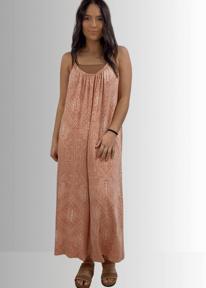Alice Boho Style Aztec Print Romper