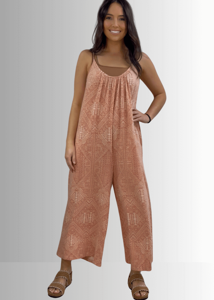 Alice Boho Style Aztec Print Romper