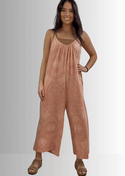 Alice Boho Style Aztec Print Romper