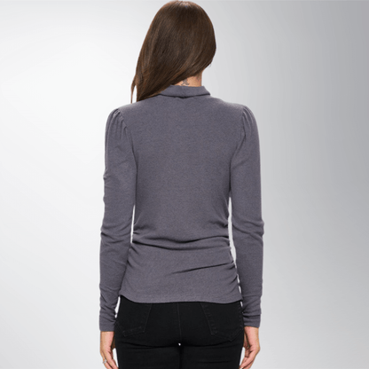 Super Soft Knit Turtle Neck Top Made in USA