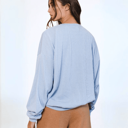 Graphic SAVED BY GRACE Oversized Sweatshirt Made in USA