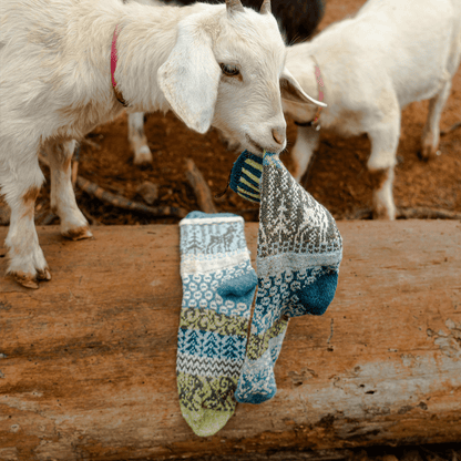 GOAT Knitted Crew Socks Solmate Socks