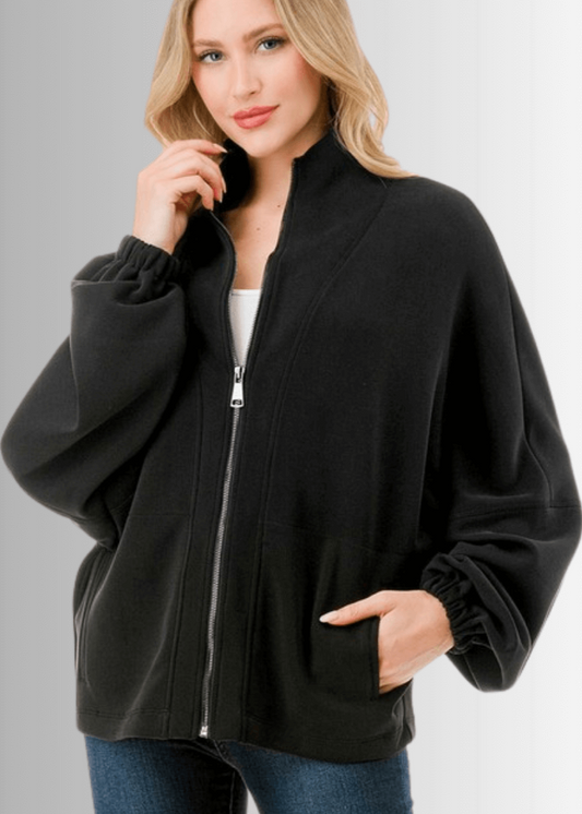 Dream Zip Up Jacket with Scuba Soft Fabric