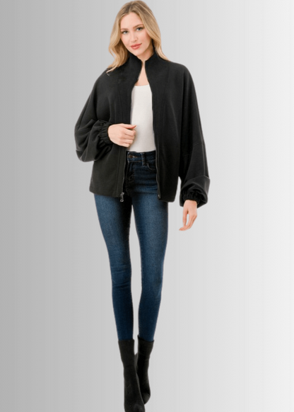 Dream Zip Up Jacket with Scuba Soft Fabric