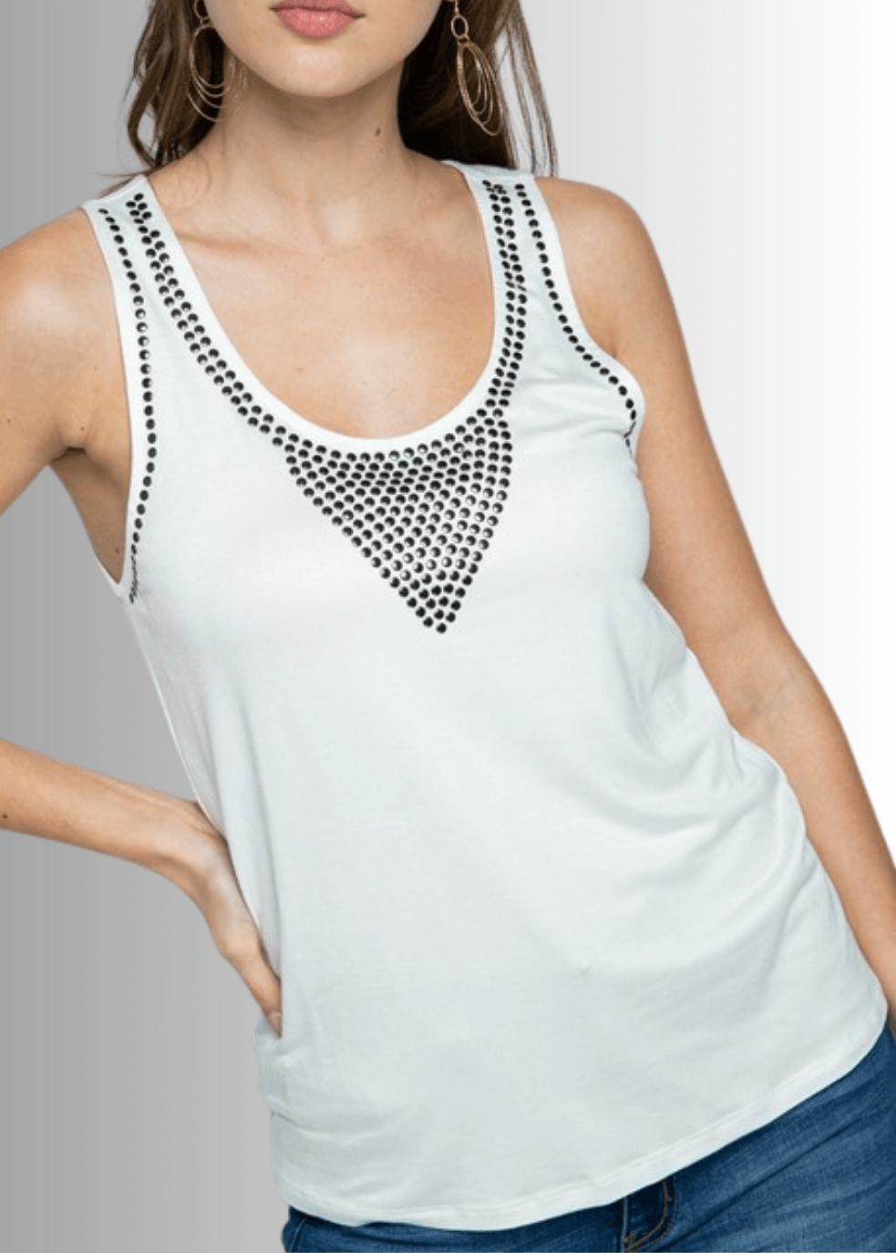 Shelby Studded Tank Top