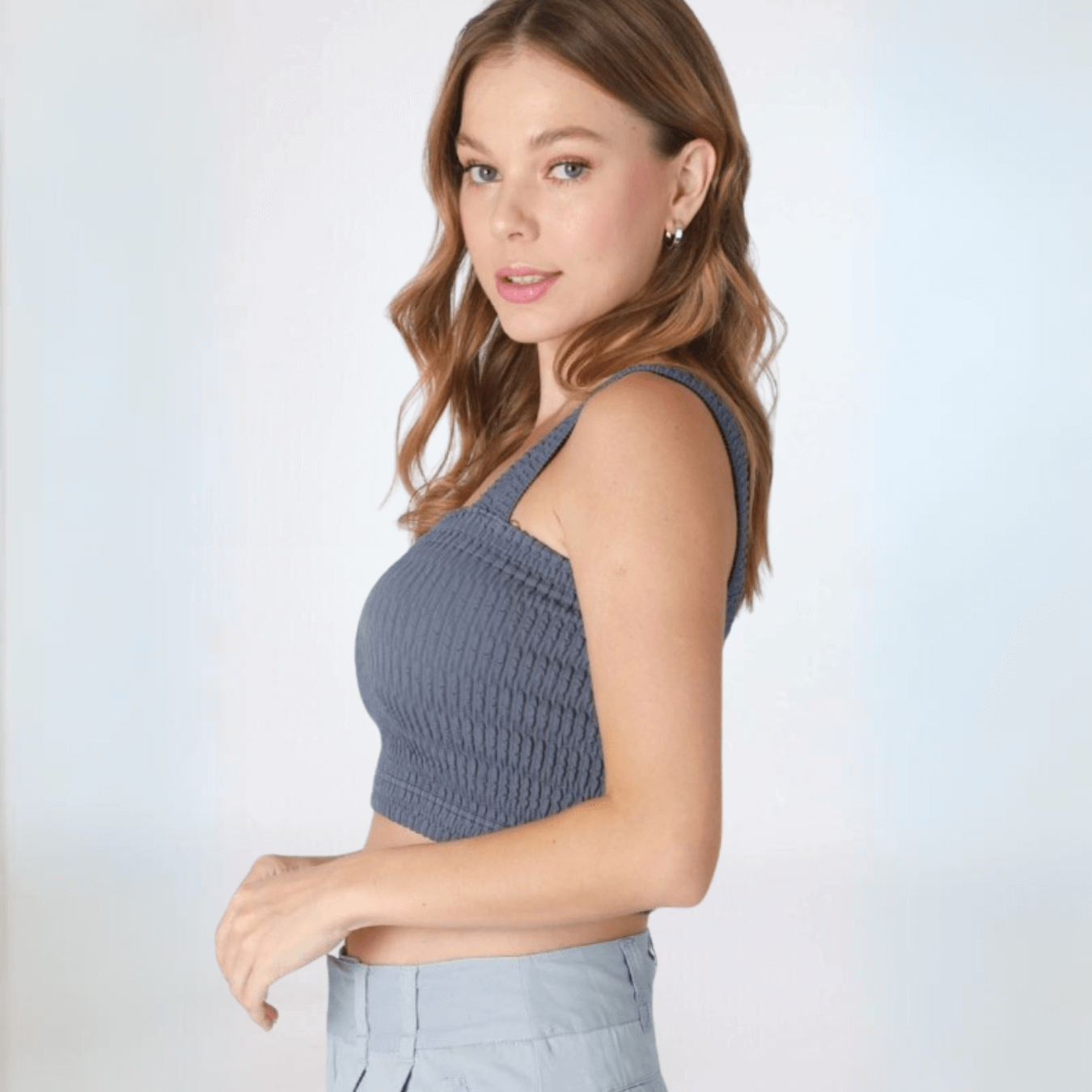 Niki Biki Square Neck Base Layer Tank Made in USA