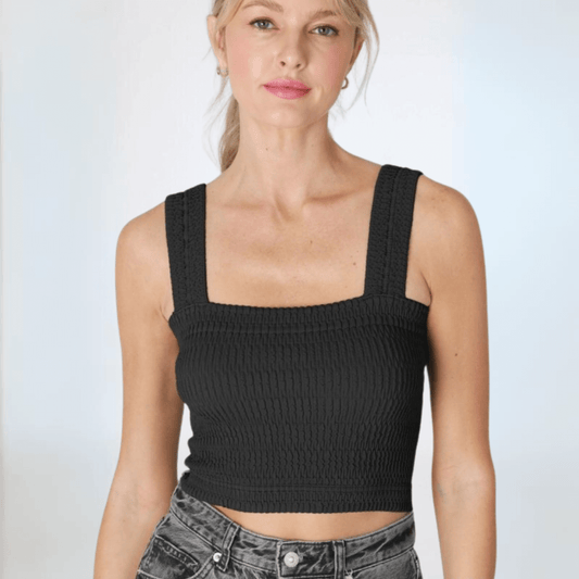 Niki Biki Square Neck Base Layer Tank Made in USA