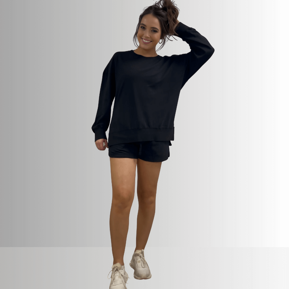 Tessa Lightweight French Terry Sweatshirt