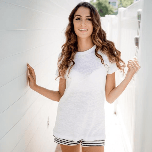 Sleepaholik Crew Neck Cotton Tee