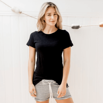 Sleepaholik Crew Neck Cotton Tee