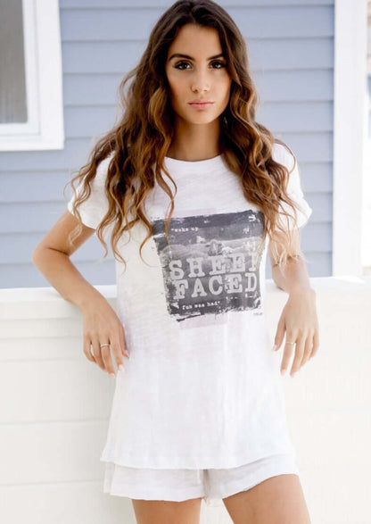 Sleepaholik Sheep Faced Graphic Tee