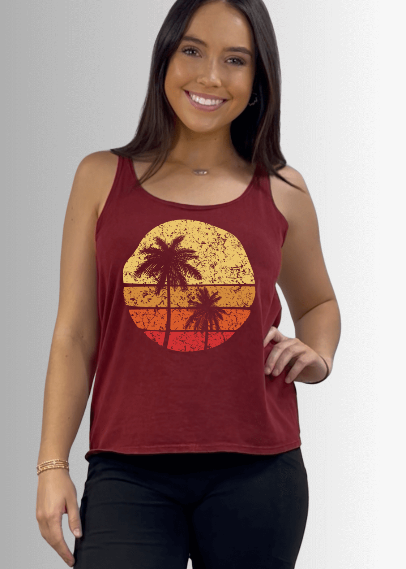 Sunset Premium Cotton Tank Top