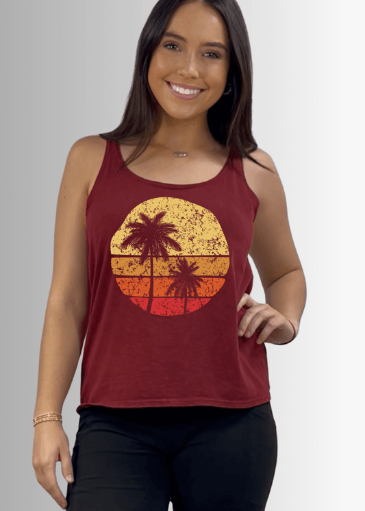 Sunset Premium Cotton Tank Top