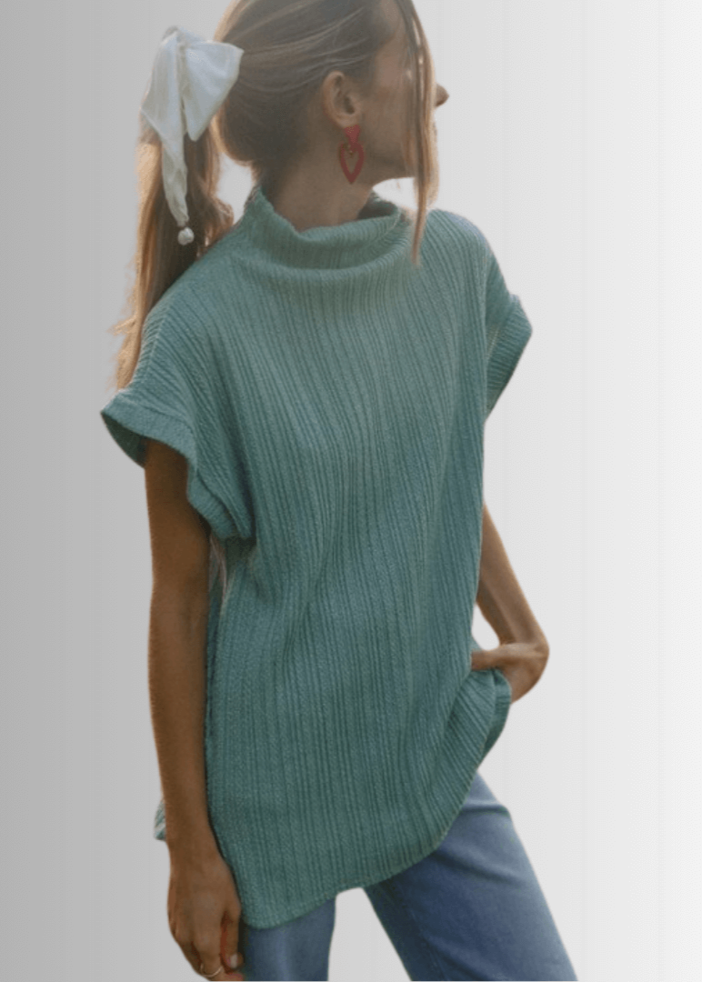 Anna Soft & Cozy Loose Knit Sweater Top