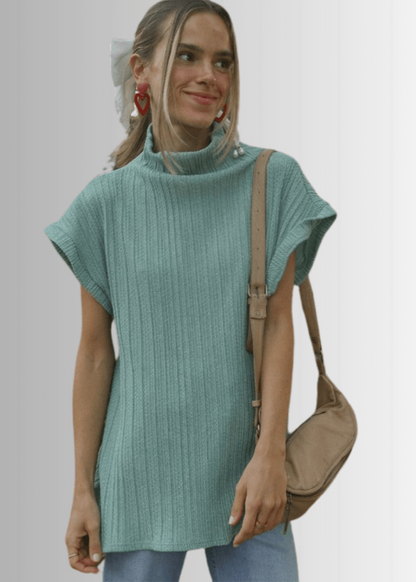 Anna Soft & Cozy Loose Knit Sweater Top