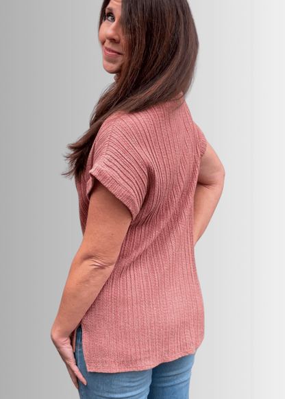 Anna Soft & Cozy Loose Knit Sweater Top