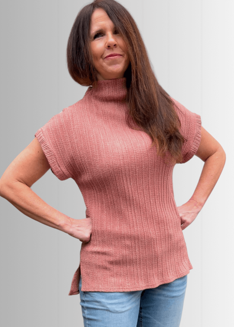 Anna Soft & Cozy Loose Knit Sweater Top