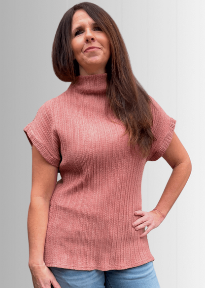 Anna Soft & Cozy Loose Knit Sweater Top