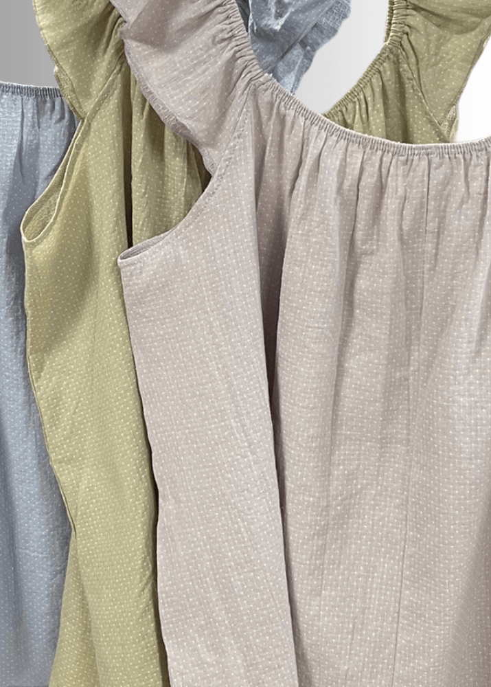 Adaline Ruffled Cotton Top