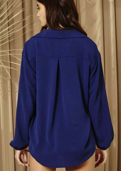 Simple & Stylish Button Down Blouse