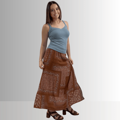 Harmony Premium Cotton Ribbed Tank Top in Blue Sea