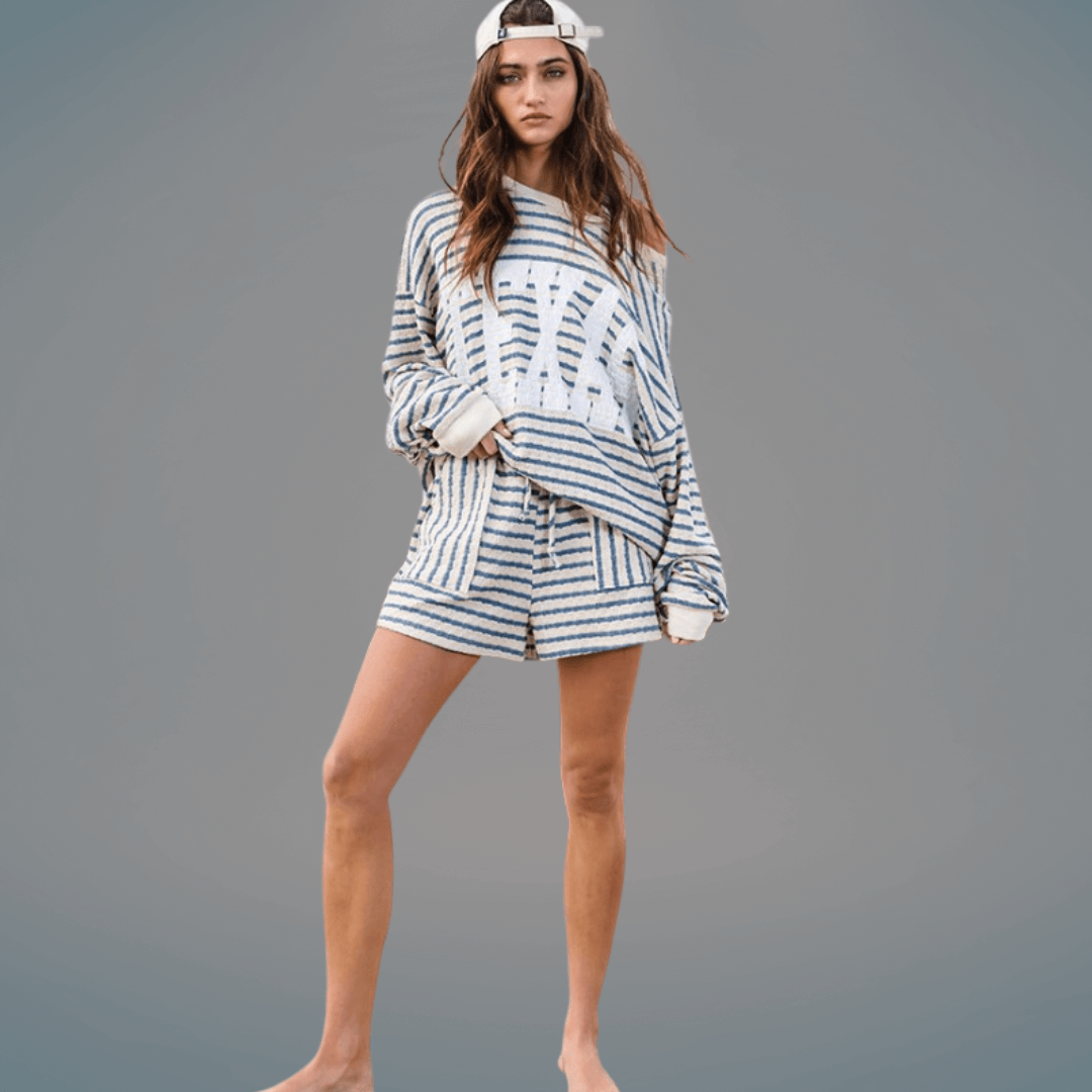 Graphic TEXAS Oversized Sweatshirt Made in USA