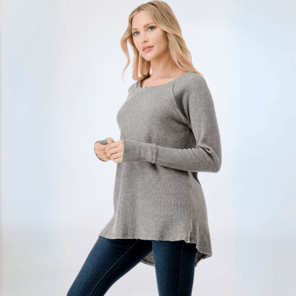 Soft & Cozy Thumbhole Sweater Made in USA