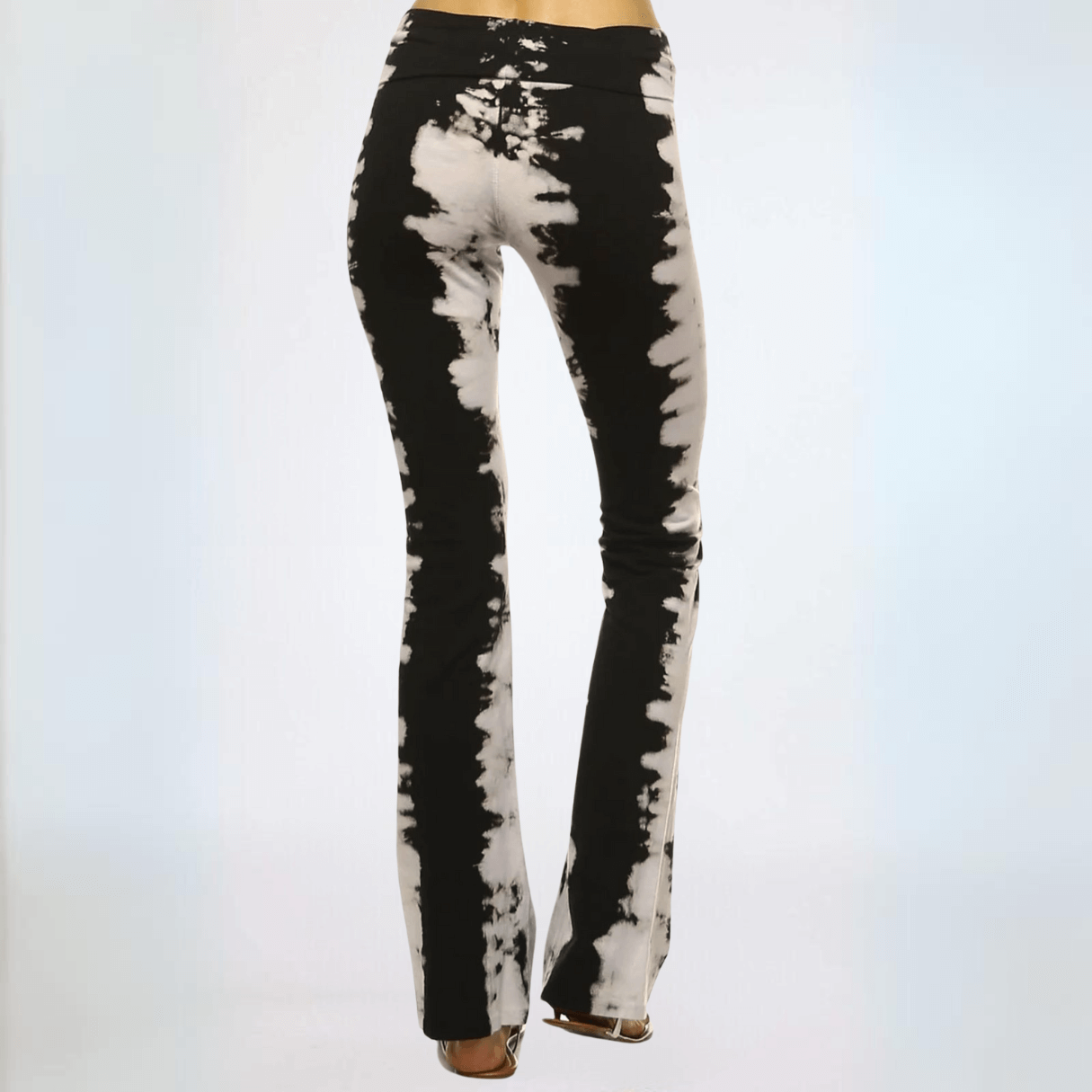 Black & Tan Tie Dye Athleisure Pants Made in USA