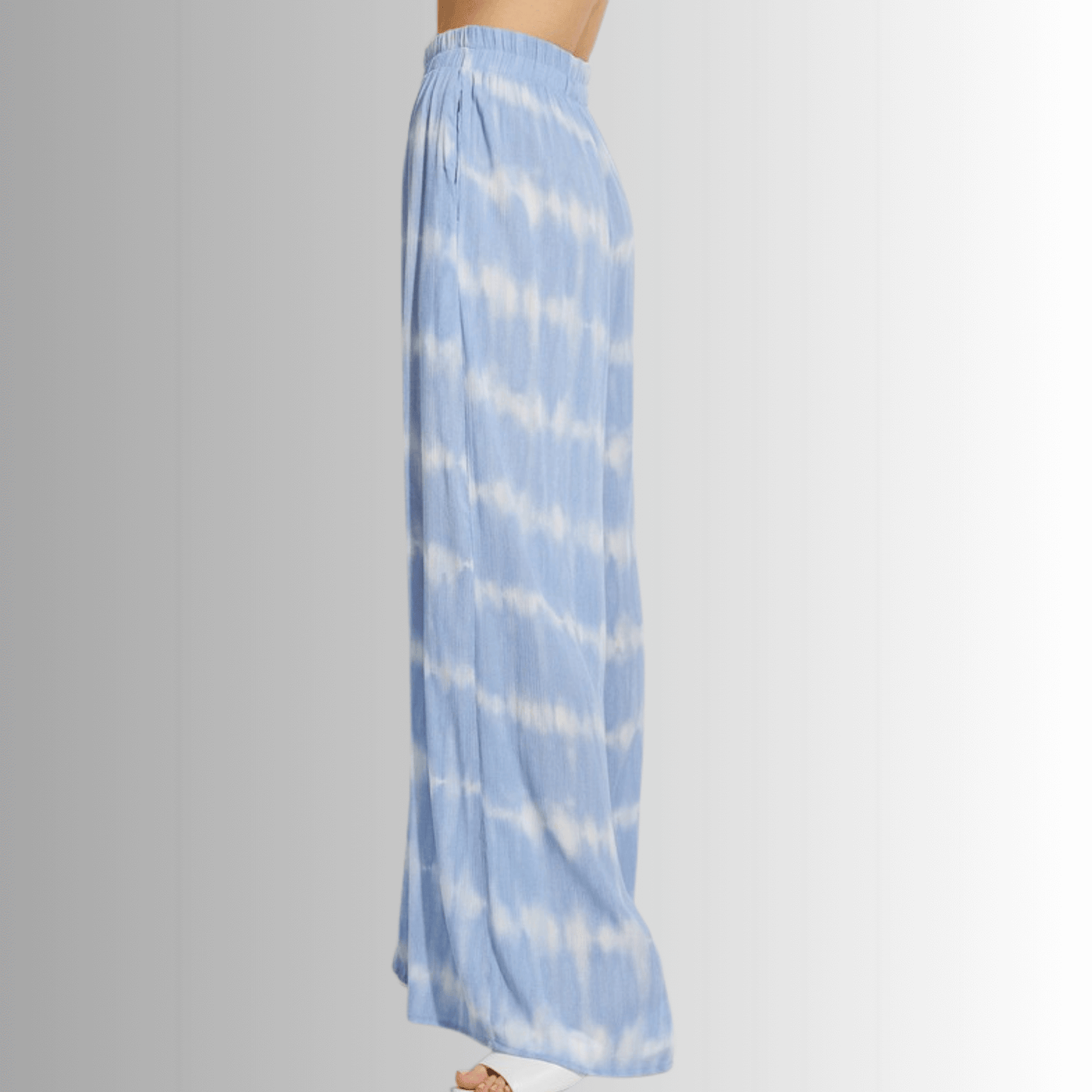 Beach and Lounge Striped Casual Pants Set