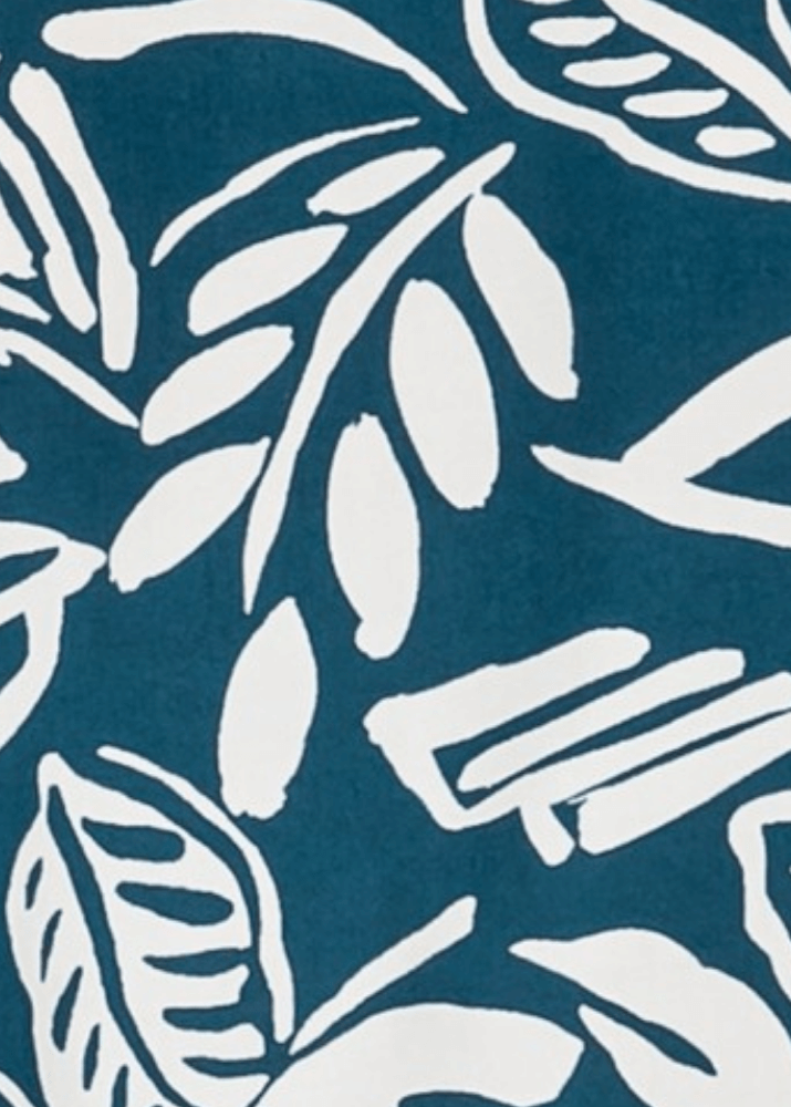 Tropical Teal Tie Front Kimono Cardigan